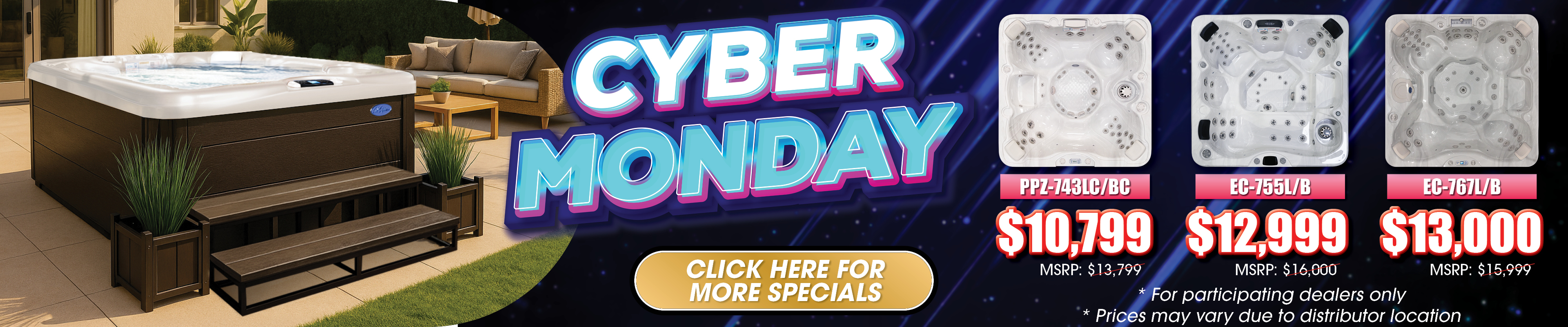 Calspas hot tub being used in a family setting - Daly City