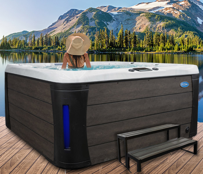 Calspas hot tub being used in a family setting - hot tubs spas for sale Daly City